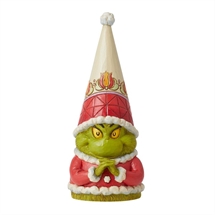 Grinch Gnome with Hands Clenched